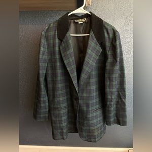 Casablanca vintage blazer size 12 oversized, padded shoulders